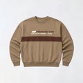 STRIPED SUN SWEATSHIRT BROWN