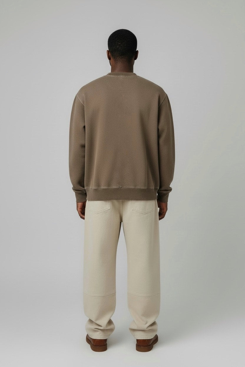 Moneta Clothing Co. Striped Sweatshirt