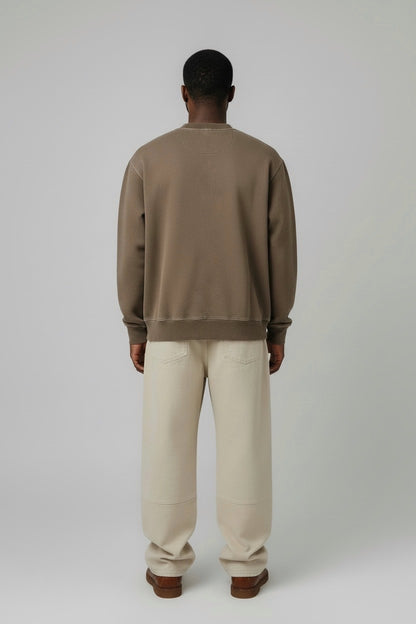 Moneta Clothing Co. Striped Sweatshirt